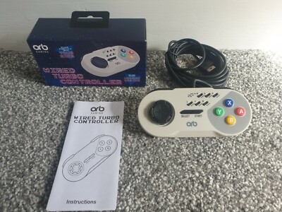 Super Nintendo ORB SNES Classic Mini Wired Controller