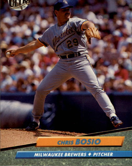 1992 Ultra #379 Chris Bosio - NM