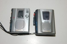 2x Sony Cassette Corder Clear Voice / TCM 20DV /TCM 200DV PARTS