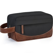 Travel Toiletry Bag for Men, Hanging Toiletry Organizer, Water Resistant Shav...
