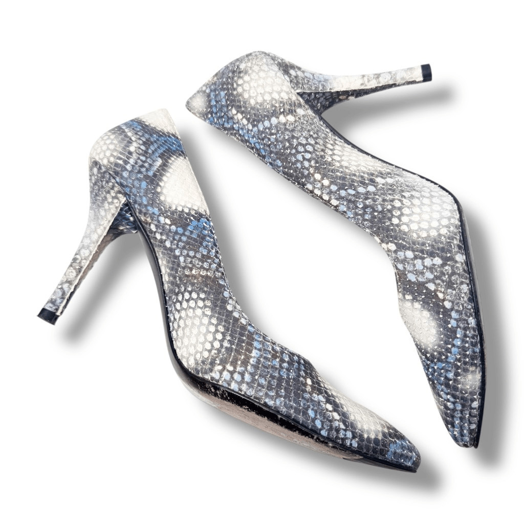 Stuart Weitzman Python Stiletto Pumps Women’s Siz… - image 7