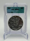 1987 1oz Silver American Eagle 🦅 ICG MS69