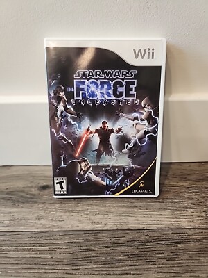 Nintendo Wii - Star Wars The Force Unleashed - Complete w/ Manual