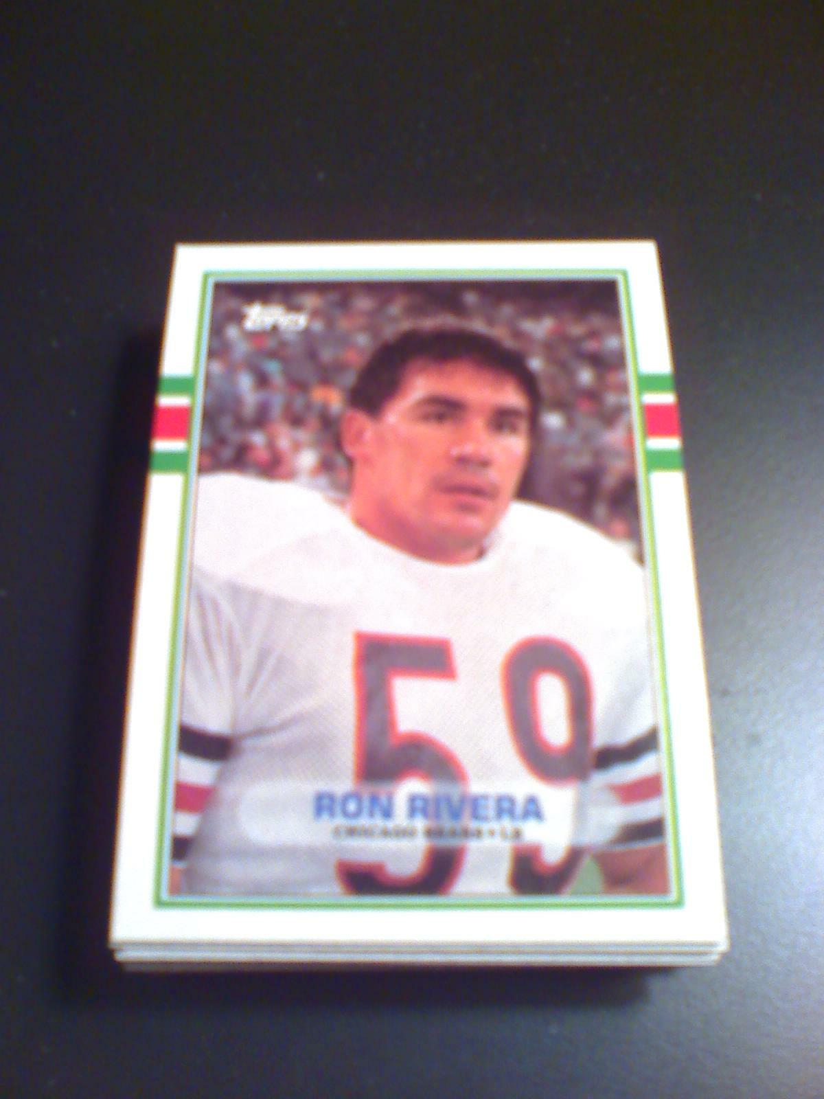 1989 Topps #61 RON RIVERA LOT OF (10)