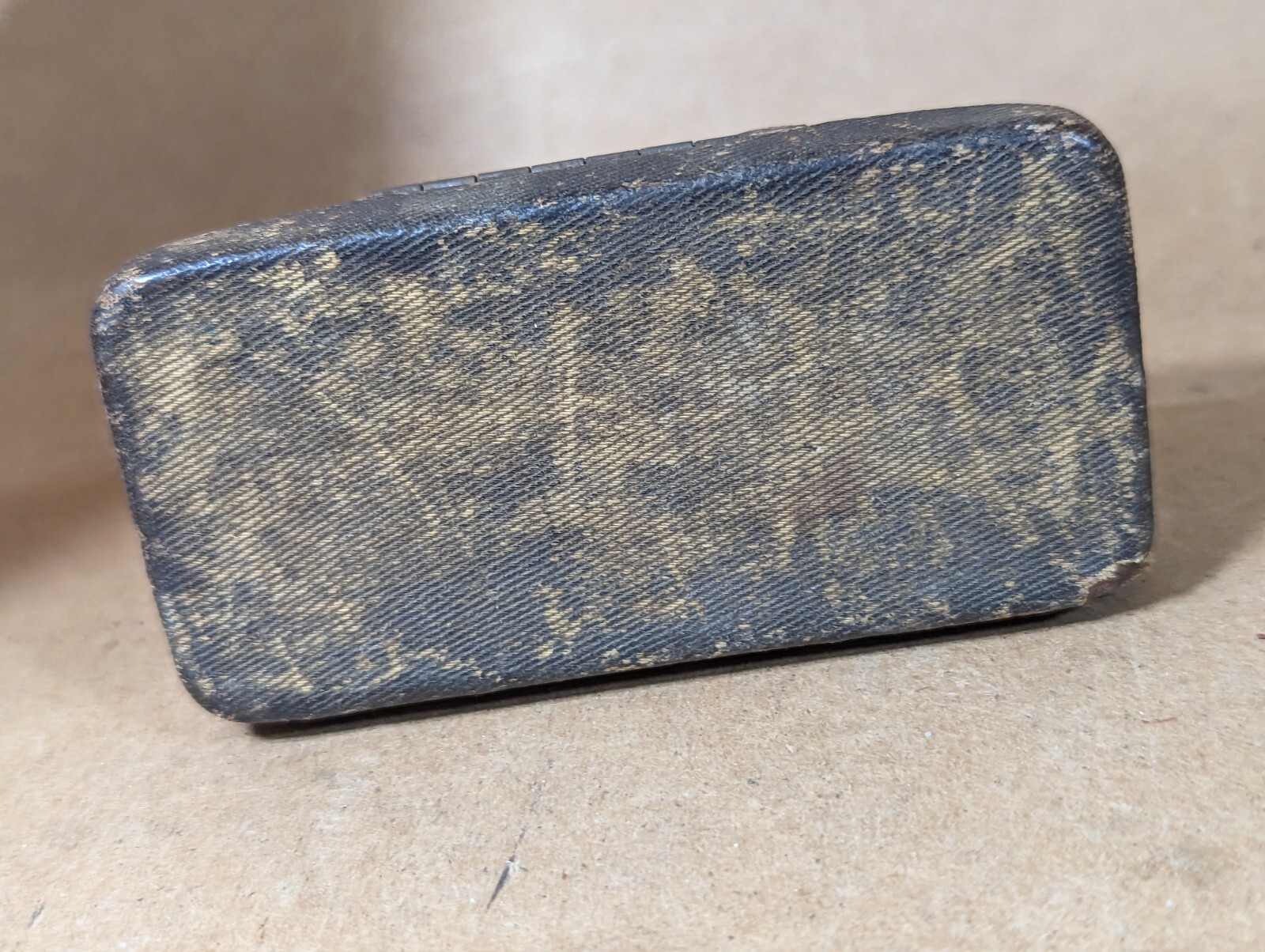 Vintage Gillette Military Khaki Safety Razor Set Case