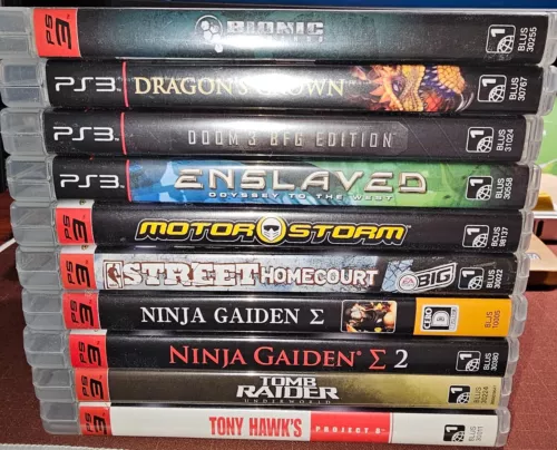 PS3 Games In box You Pick All Complete/VG+ Condition