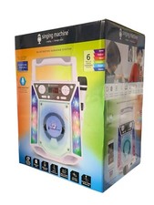 NEW Singing Machine Shine DuetsVoice Assistant Bluetooth Stand Alone Karaoke