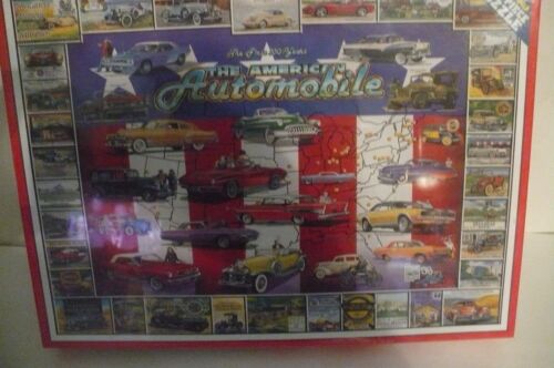 White Mountain Puzzle The American Automobile First 100 Years 1000 Piece Puzzle - Picture 1 of 6