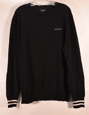 Henleys Mens LS Sweater Black XL