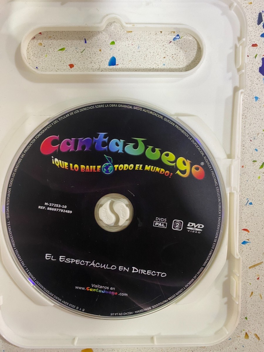 Juguemos a Puedes Cantar Esa Cancion [DVD](中古品) Cantajuego DVD That Everyone Dances The Live Show 26 Songs