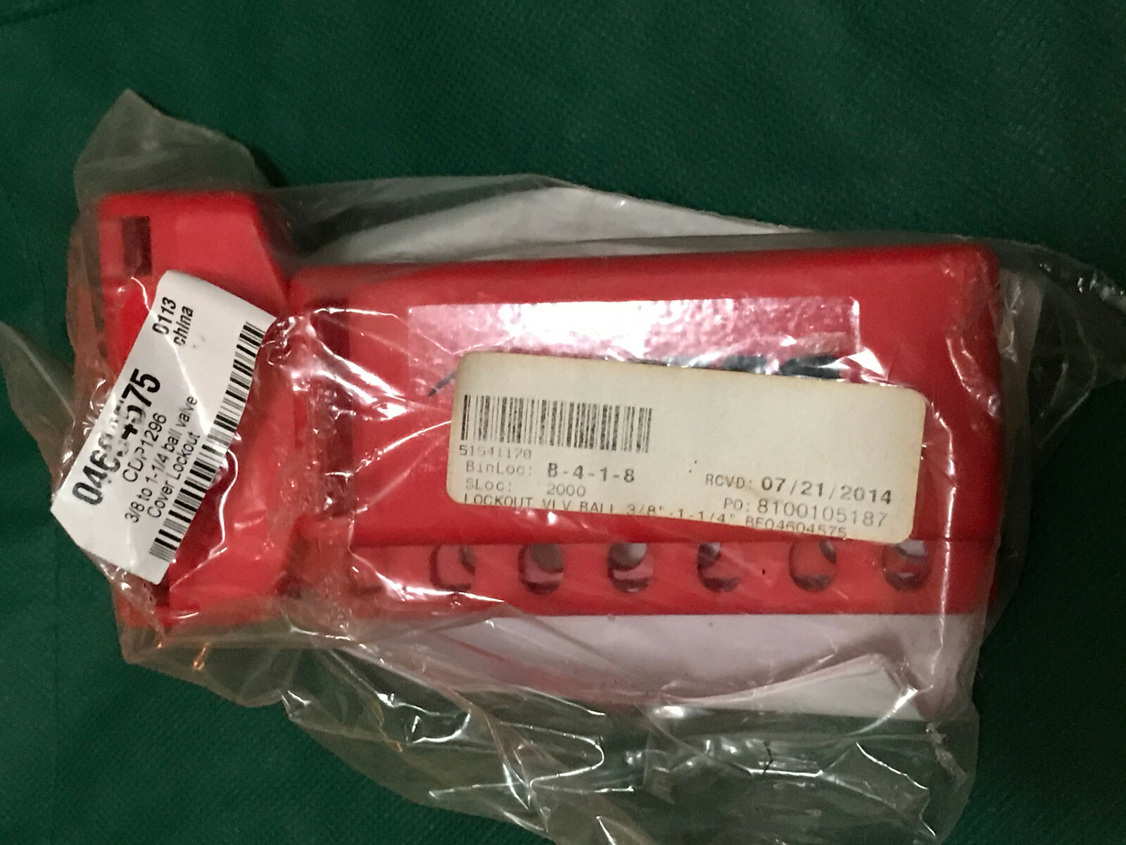 NMC Ball valve lockout 3/8" to 1 1/4" CDP 1296 eBay