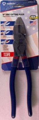 Southwire SCP9TPCD-US 9'' High-Leverage Side Cutting Pliers & Crimper USA