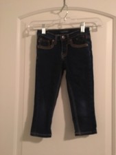 Vigoss Kids Blue Capri Jeans Pockets Size 5