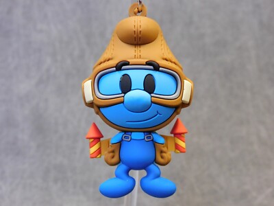 Smurfs NEW * Handy Smurf Clip * Blind Bag Cartoon Key Chain