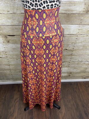 NEW LuLaRoe Women's Maxi Skirt M Perfect Work Church Skirt Medium 