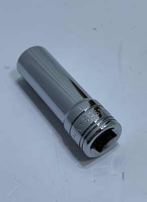 SK Hand Tools 11mm 6 Point 3/8in Drive Deep Chrome Socket 8461 USA