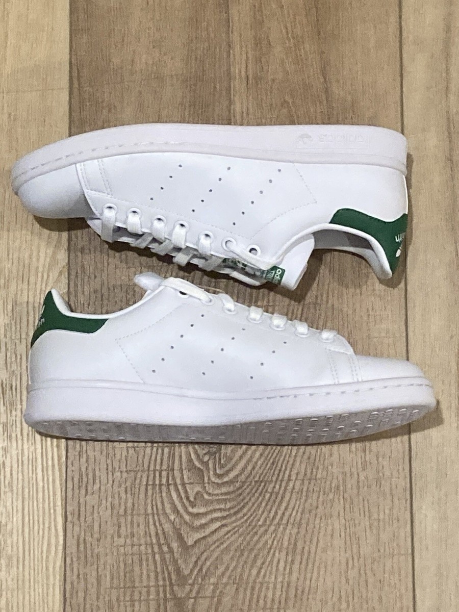 Adidas Women's Stan Smith White Green Size Originals Q47226
