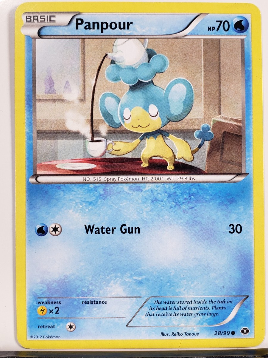 Panpour 28/99 LP - Next Destinies Black White Pokemon Card $2 Flat