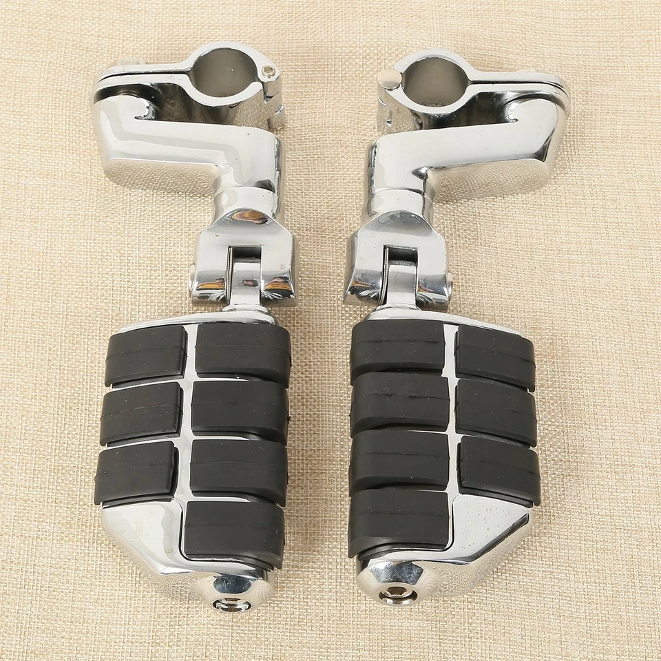 Reposapiés delantero 7/8 1" 22-25 mm para Honda Goldwing GL1500 GL1100 GL1200 Foto 2 de 4