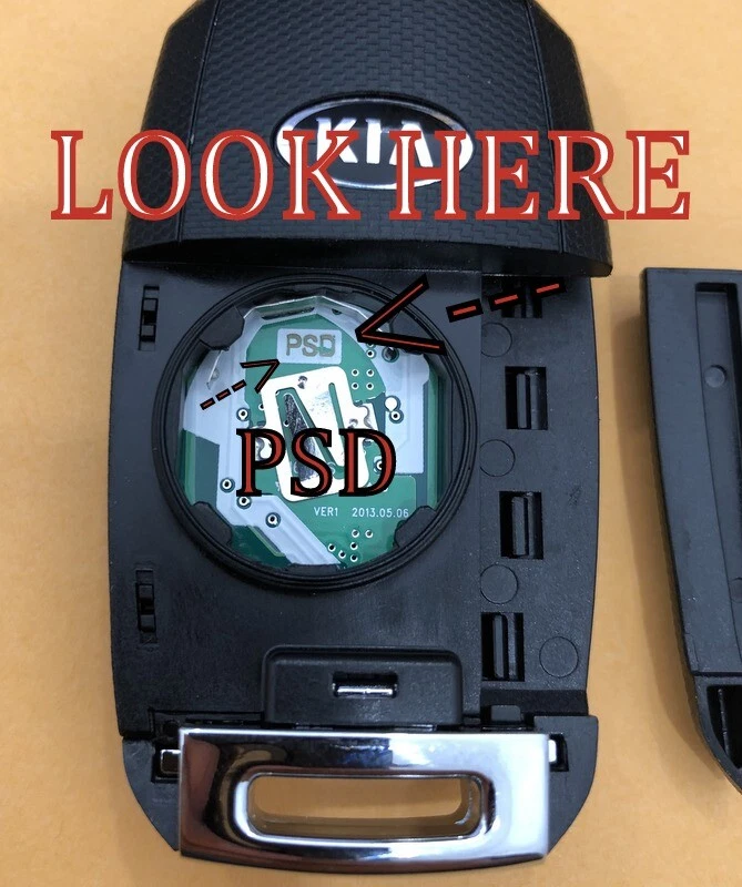 OEM 2014 2015 2016 2017 2018 KIA SOUL MANDO A DISTANCIA ABATIBLE SIN LLAVE 95430-B2100 PSD Foto 3 de 3