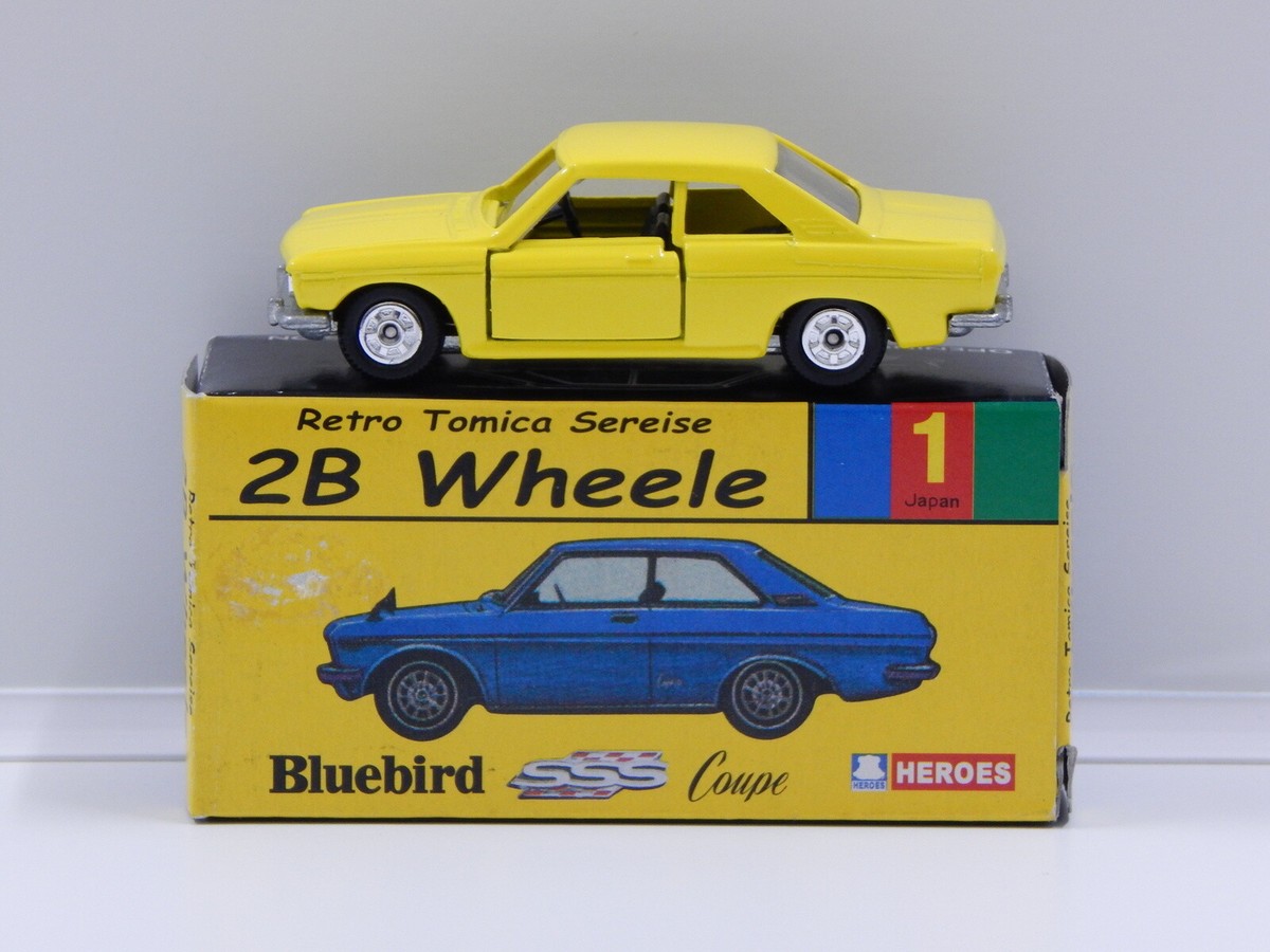 1:60 Nissan Bluebird SSS Coupe (Yellow) - Made in China