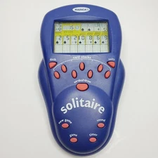 Radica Solitaire Electronic Handheld Travel Game 2000 Tested And Works 