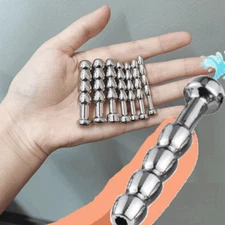 Sounding Male Penis Plug Stainless Steel Hollow Stretchers Sex Toys Bondage SM