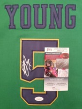 Jackie Young 2018 National Champs Signed Custom Notre Dame Jersey Size L In...