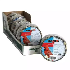 Heath Cardinal Stack'ms Seed Cakes, 6.5 oz., Pack of 6