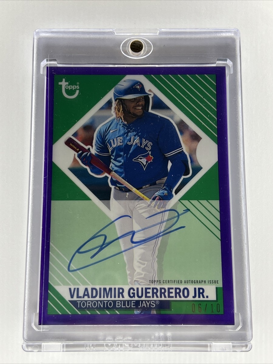 Vladimir Guerrero Jr. サイン入りカード