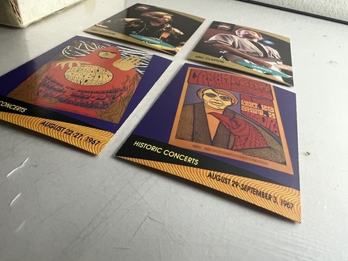 ERIC CLAPTON / CREAM 4-card set Custom bundle PROSET Super Stars Music Cards - Picture 4 of 4