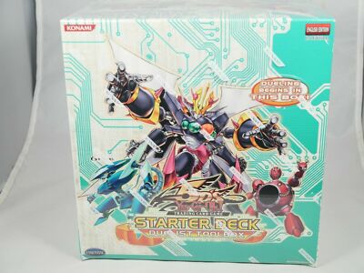 Yugioh 5D'S Starter Deck Duelist ToolBox Box Factory Sealed Case | eBay