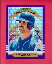 WHIT MERRIFIELD 2019 Panini Donruss Optic Diamond Kings PURPLE PANDORA PRIZM /99