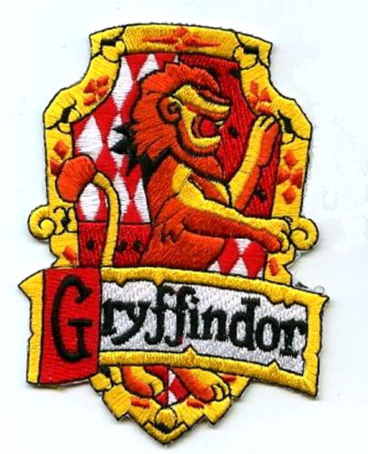 Britannique Brodé Harry Potter Film Prop Patch : Maison Hogwarts De Gryffindor - Picture 1 of 12