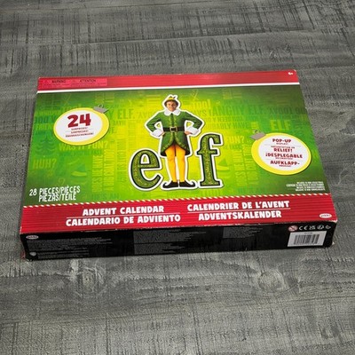 2024 Jakks Pacific Elf Pop Up Advent Calendar 24 Surpries 28 Pieces New