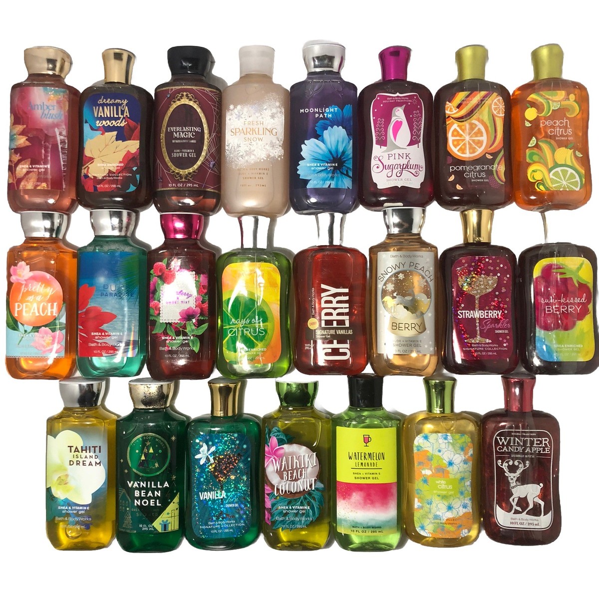 Bath and Body Works Shower Gel VTG Retired Scents 10 FL OZ / 295