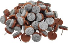40pcs Furniture Felt Pad Heavy Duty Nail-on Chiar Slider Glide Pad Floor