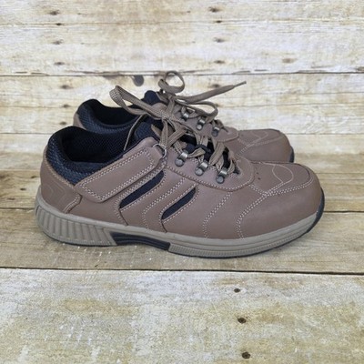 Orthofeet BioFit Shreveport Mens Sz8 4E X-Wide Brown Leather Orthopedic Shoes