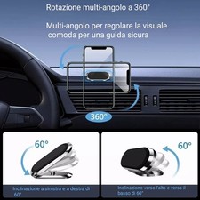 Supporto Per Telefono Da Auto [Magneti Potenti] Per Cruscotto E Parabrezza Supporto Per Telefono Con Ventosa Adatto Per Iphone E Supporto Per Auto Android 90353672