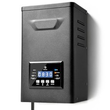 600W Low Voltage Landscape Lighting Transformer, 120VAC to 12V/15VAC Output IP65