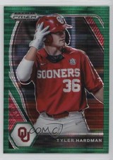 2021 Panini Prizm Draft Picks Green Pulsar Prizm Tyler Hardman #PDP153 1a7j