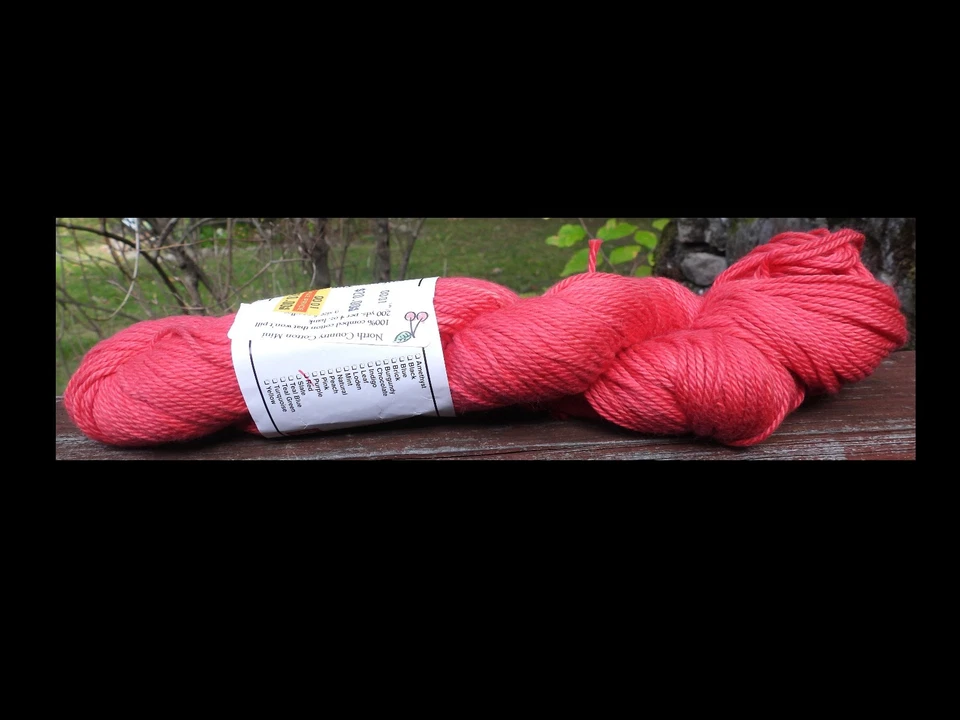 Fio 100% algodão penteado Cherry Tree Hill North Country NOS X8 1600 jardas 32 Oz - Imagem 2 de 4