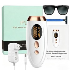IPL Hair Removal Laser Permanent Body epilator Painless Device 999,999 Flashes