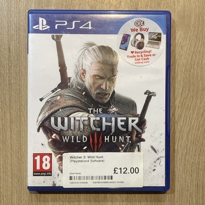 The Witcher 3: Wild Hunt inkl. Map Soundtrack & 1 Sticker - Sony PS4 Spiel PAL UK