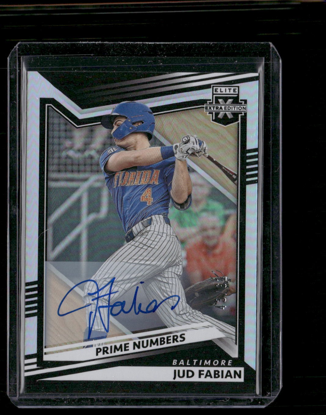 2022 Panini Elite Extra Edition - Jud Fabian #67 Signatures (AU, RC ...