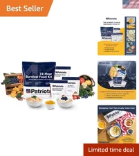 25- Survival Food Kit for 72-Hour Emergencies - 20 Servings of Nourishment