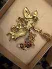 Kirks Folly Fairy Brooch Multicolor Enamel Crystal Pearl Charms J37894-000000 — photo 7