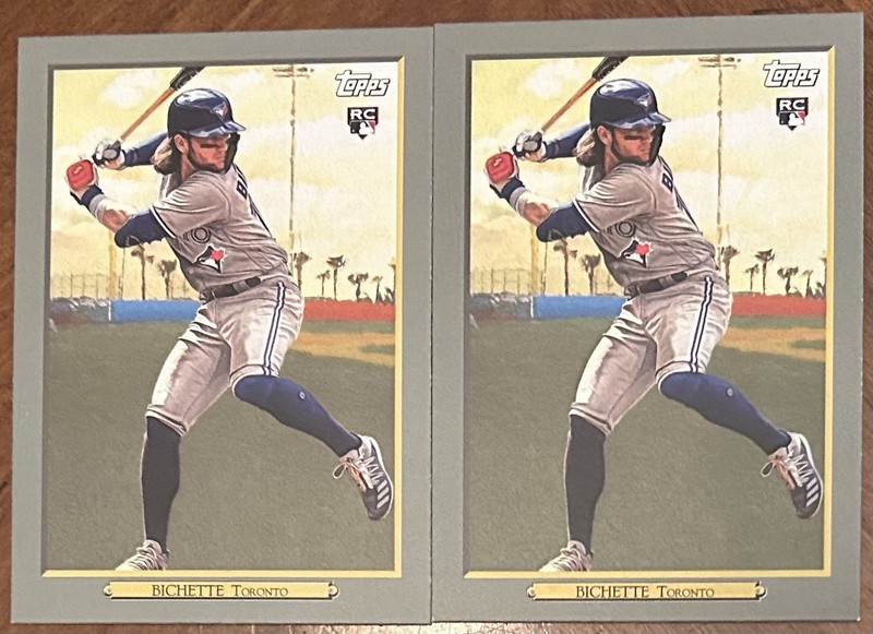 2020 Topps  Update 2-Card Lot Turkey Red 2020 Bo Bichette  Blue Jays! TR-94 (RC)