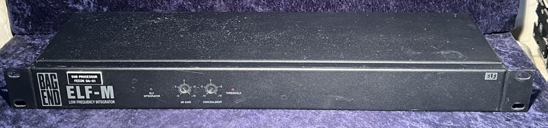 Bag End ELF-M Extended Low Frequency Integrator Processor No Power Cord