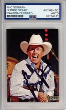George Strait AUTOGRAPH SIGNED Country Music Concert Photograph PSA DNA COA